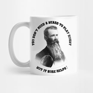 Rugby Beards Design Mug